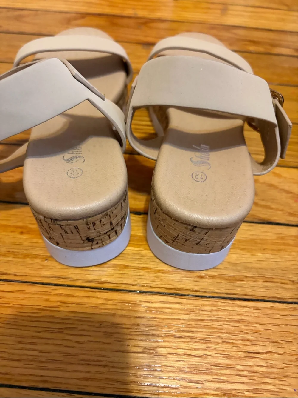 Women’s Neutral Beige Ankle Strap Sandals